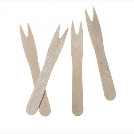 Wooden Chip Forks box 1000