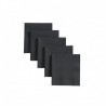 Serviettes 20x20 Cocktail black